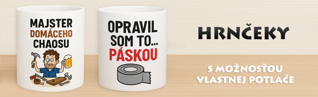 Hrnčeky s potlačou